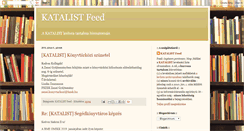 Desktop Screenshot of katalist-to-feed.blogspot.com
