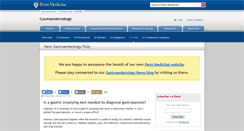 Desktop Screenshot of penn-medicine-gastroenterology.blogspot.com