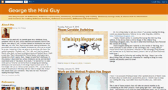 Desktop Screenshot of georgetheminiguy.blogspot.com