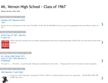Tablet Screenshot of mtvernonhighschool-classof1967.blogspot.com