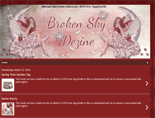Tablet Screenshot of brokenskydezine-gallery.blogspot.com
