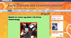 Desktop Screenshot of foodtechnologylearningjourney.blogspot.com