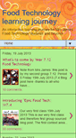 Mobile Screenshot of foodtechnologylearningjourney.blogspot.com