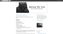 Desktop Screenshot of healingthecrow.blogspot.com