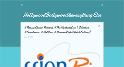 Desktop Screenshot of hollywoodbollywoodandeverythingelse.blogspot.com