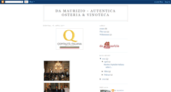 Desktop Screenshot of damaurizio.blogspot.com