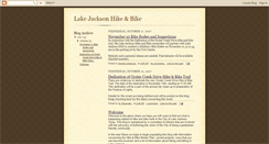 Desktop Screenshot of lakejacksonhikebike.blogspot.com