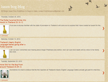 Tablet Screenshot of isaan-bog-blog.blogspot.com