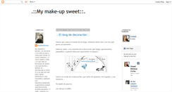 Desktop Screenshot of mymakeupsweet.blogspot.com