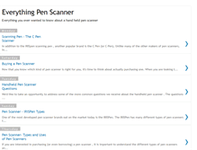 Tablet Screenshot of penscanner.blogspot.com