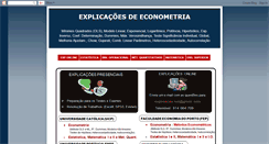 Desktop Screenshot of explicacoes-econometria.blogspot.com