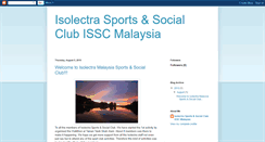Desktop Screenshot of ismsportclub.blogspot.com
