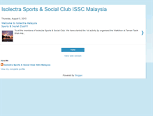 Tablet Screenshot of ismsportclub.blogspot.com