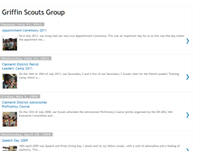 Tablet Screenshot of griffinscouts.blogspot.com