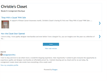 Tablet Screenshot of consignmentdiva.blogspot.com