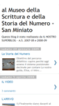 Mobile Screenshot of museodellascritttura.blogspot.com