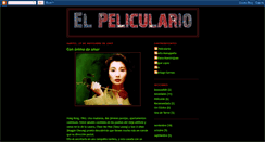 Desktop Screenshot of elpeliculario.blogspot.com