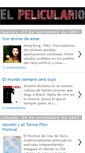 Mobile Screenshot of elpeliculario.blogspot.com