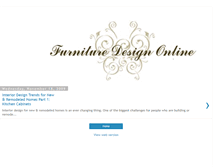 Tablet Screenshot of furnituredesignonlineinc.blogspot.com