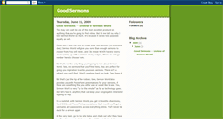 Desktop Screenshot of good-sermons.blogspot.com