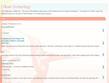 Tablet Screenshot of i-heart-tech.blogspot.com