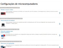 Tablet Screenshot of configuracoesdemicrocomputadores.blogspot.com