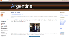 Desktop Screenshot of gotravelargentina.blogspot.com