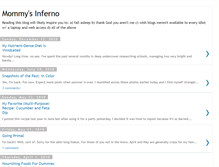 Tablet Screenshot of mommysinferno.blogspot.com