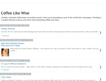 Tablet Screenshot of coffeelikewine.blogspot.com