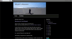 Desktop Screenshot of miyukimansion.blogspot.com