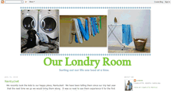 Desktop Screenshot of ourlondryroom.blogspot.com