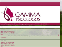 Tablet Screenshot of gammapsicologos.blogspot.com