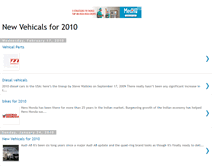 Tablet Screenshot of newvehicalsfor2010lk.blogspot.com