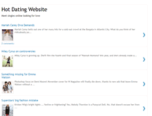 Tablet Screenshot of hotdatingwebsite.blogspot.com