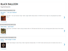 Tablet Screenshot of blackballoonmp3.blogspot.com