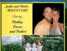 Tablet Screenshot of jackieandmarksadventure.blogspot.com