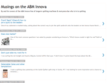 Tablet Screenshot of innovamusings.blogspot.com
