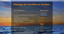 Desktop Screenshot of mariagedecaroetje.blogspot.com