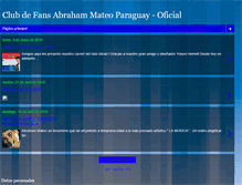 Tablet Screenshot of abrahamclubfansparaguayoficial.blogspot.com