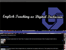 Tablet Screenshot of ensinodelinguainglesaufu.blogspot.com