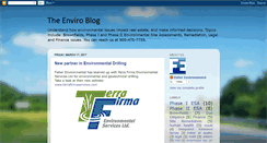 Desktop Screenshot of fisherenvironmental.blogspot.com