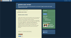 Desktop Screenshot of gommeauto.blogspot.com
