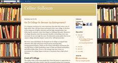 Desktop Screenshot of celinesalloum.blogspot.com