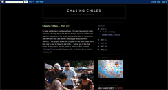 Desktop Screenshot of chasingchiles.blogspot.com