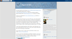 Desktop Screenshot of migueldemelo.blogspot.com