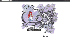 Desktop Screenshot of alinewonderland.blogspot.com