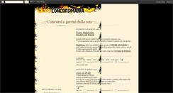 Desktop Screenshot of concorsimania.blogspot.com