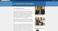 Desktop Screenshot of co-oppartywarrington.blogspot.com