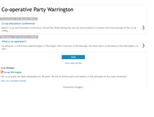 Tablet Screenshot of co-oppartywarrington.blogspot.com