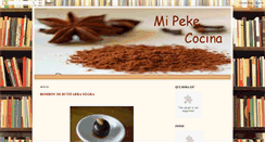 Desktop Screenshot of mipekecocina.blogspot.com